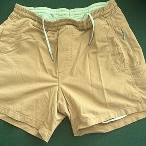 Birddogs Khaki Shorts Size S | Built-In Liner | Gently Used
